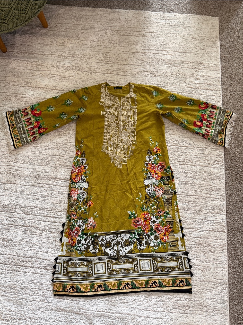 J.pret Pakistan dress Kurta top M